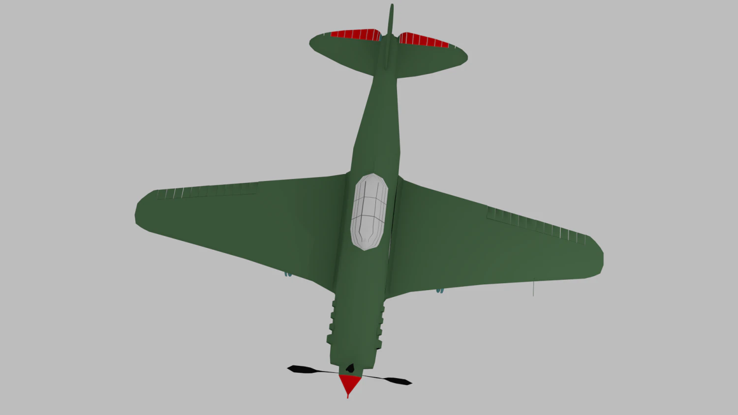 yak-9t tank 3D Model .c4d .max .obj .3ds .fbx .stl .blend