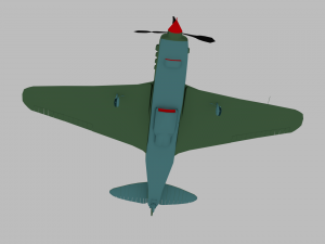 yak-9t tank 3D Модель