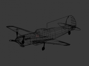 yak-9t tank 3D Модель