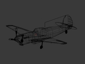 yak-9t tank 3D Model