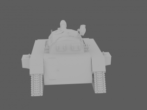 futuristic tank 3D Modell