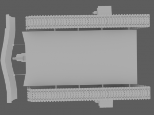 futuristic tank 3D Modell