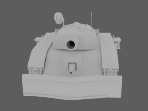 futuristic tank 3D Model