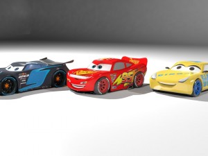 cars 3 character pack high qualiy 3D 模型