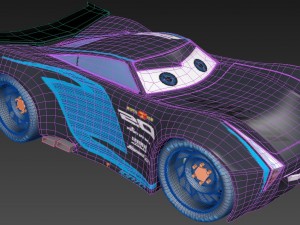 cars 3 character pack high qualiy 3D 模型