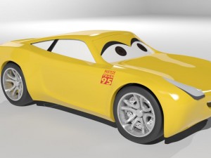 cars 3 character pack high qualiy 3D 模型
