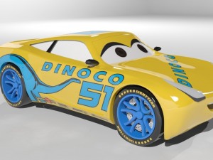 cars 3 character pack high qualiy 3D 模型