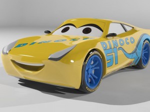cars 3 character pack high qualiy 3D 模型