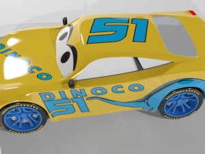 cars 3 character pack high qualiy 3D 模型