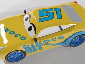 cars 3 character pack high qualiy 3D 模型