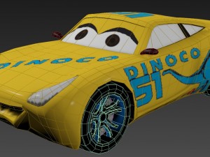 cars 3 character pack high qualiy 3D 模型