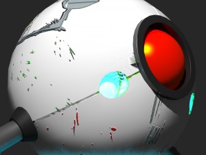 sci fi high quality drone Modelo 3D