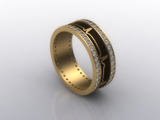 jewelry ring 3D Model .c4d .max .obj .3ds .fbx .stl .blend 