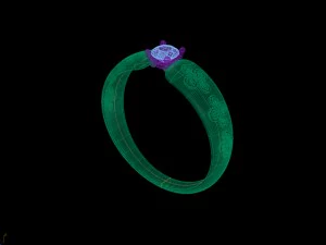 bague de fian&ccedil;ailles Modèle 3D