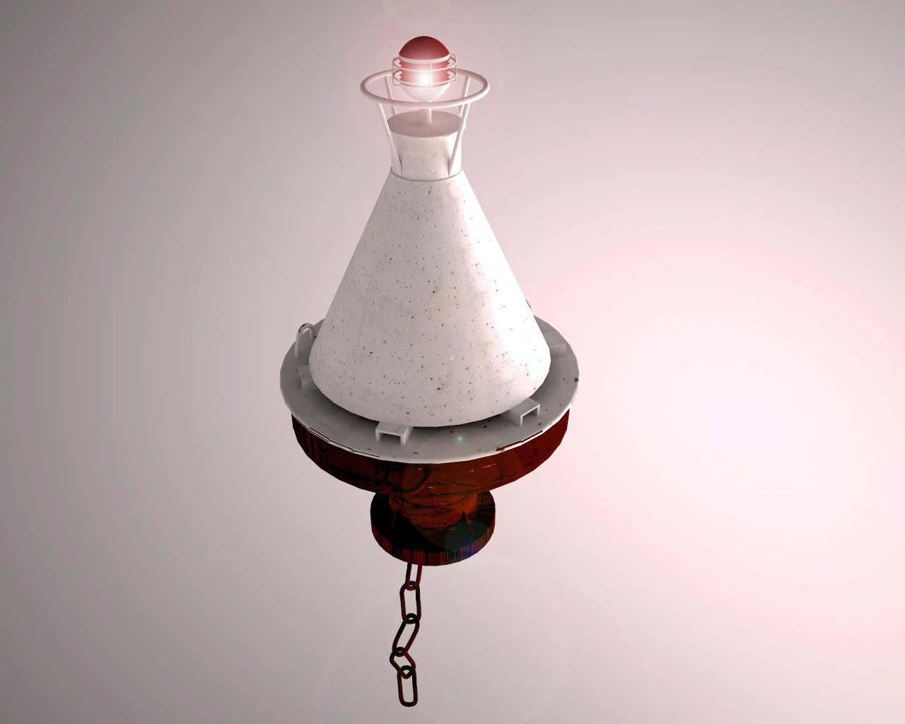 river buoy 3D Model .c4d .max .obj .3ds .fbx .stl .blend 