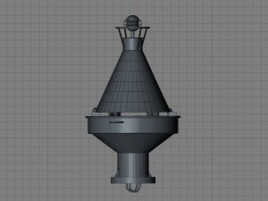 river buoy Model 3D