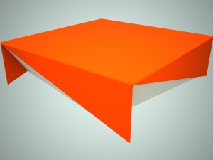 designer coffee table Modello 3D