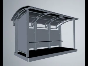 bus stop 3D Model