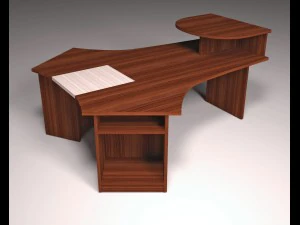 table de bureau Modèle 3D