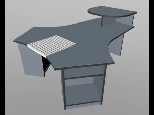 table de bureau Modèle 3D