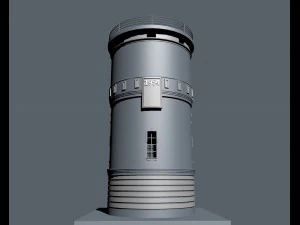 the old water tower 3D Model