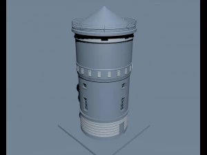 the old water tower 3D Model