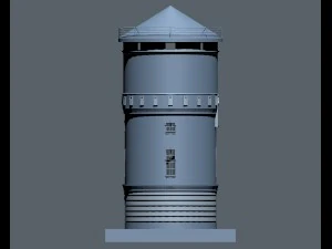 the old water tower 3D Model