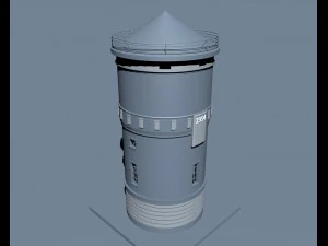the old water tower 3D Model