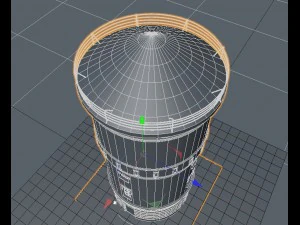 the old water tower 3D Model