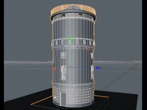 the old water tower 3D Model