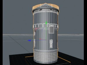 the old water tower 3D Model