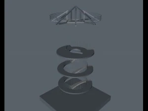 the old water tower 3D Model
