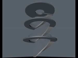 the old water tower Modello 3D