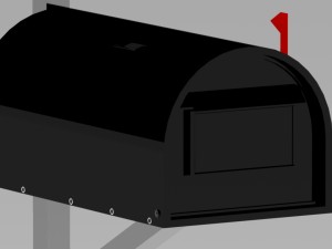 american mailcase 3D Модель
