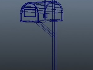 american mailcase 3D Модель