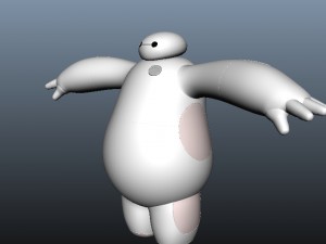 baymax ver 1 3D Модель