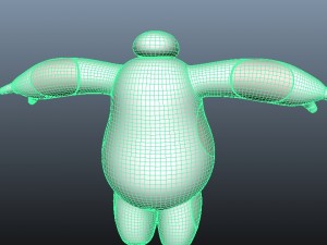 baymax ver 1 3D Модель