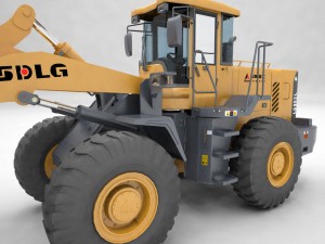 Bulldozers model Model 3D