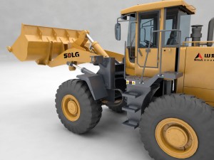 Bulldozers model Model 3D