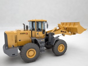 Bulldozers model Model 3D