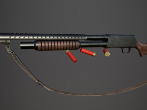 PBR Stevens Model 520-30 Modelo 3D