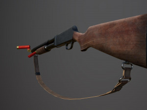 PBR Stevens Model 520-30 3D Model
