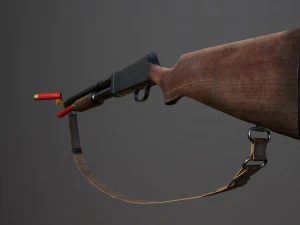 PBR Stevens Model 520-30 3D Model