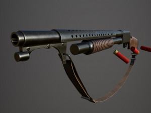 PBR Stevens Model 520-30 3D Model