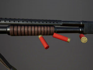 PBR Stevens Model 520-30 3D Model