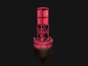 PBR Sea Buoy 3D-Modell