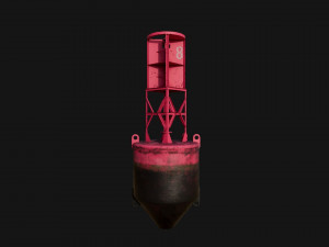 PBR Sea Buoy 3D Модель