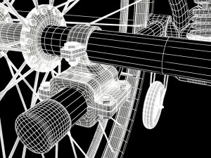 sport wheel chair 3D Model