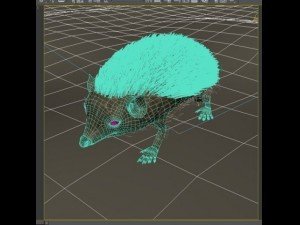 hedgehog 3Dモデル