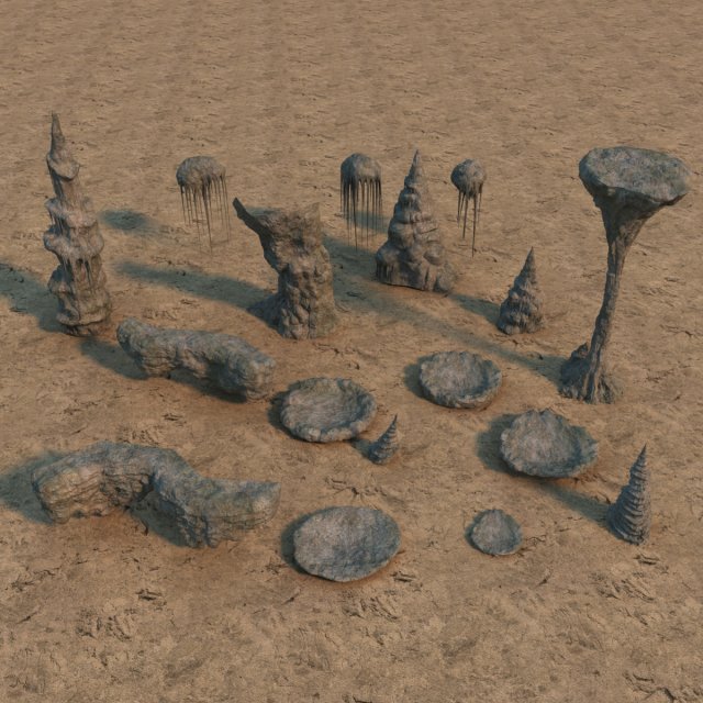 stone 3D-Modell .c4d .max .obj .3ds .fbx .stl .blend 